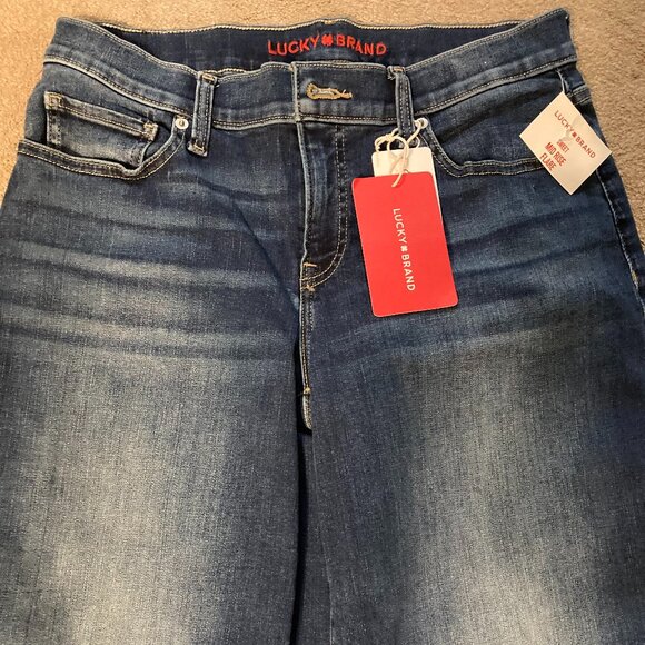 New LUCKY Super Low Rise Ultra Wide Jeans 6 - Picture 6 of 7